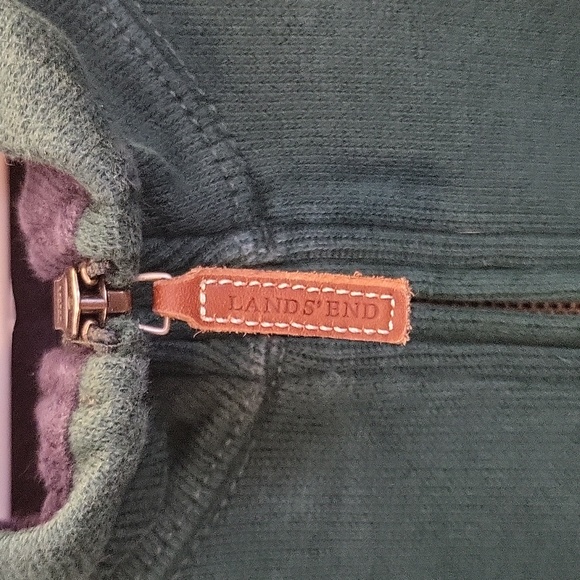 Lands End Quarter Zip Sweater - Picture 4 of 4